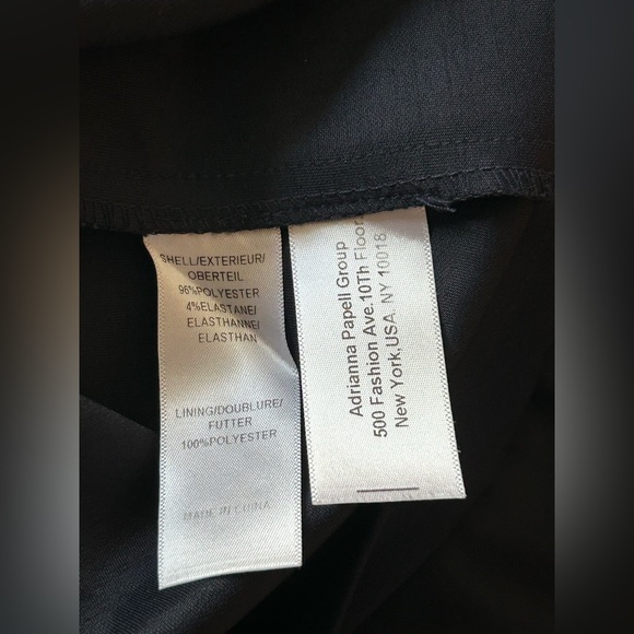 Adrianna Papell Navy Midi Dress - Picture 6 of 8